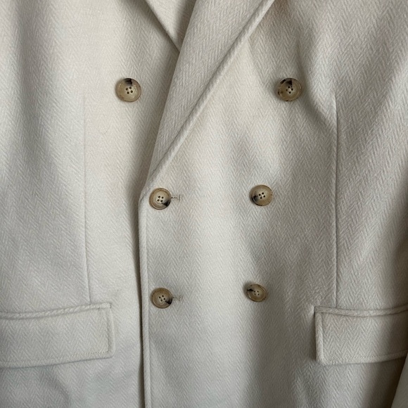 Polo Ralph Lauren Faux Fur Collar Double Breasted Parka Pea Coat Women’s Size 16 - Picture 3 of 13